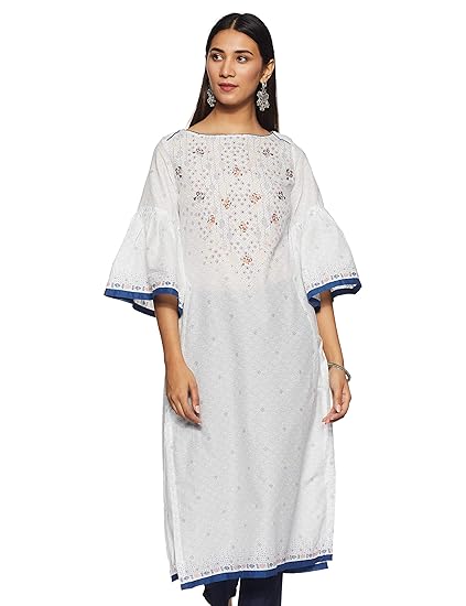 Women's cotton Straight Kurta