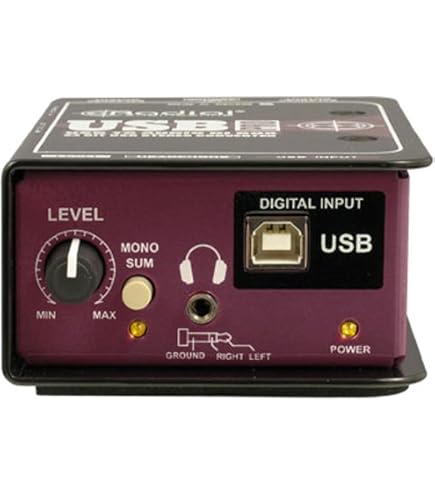 Amazon.com: Whirlwind PcUSB 2-Channel Active USB Pieces Direct Box