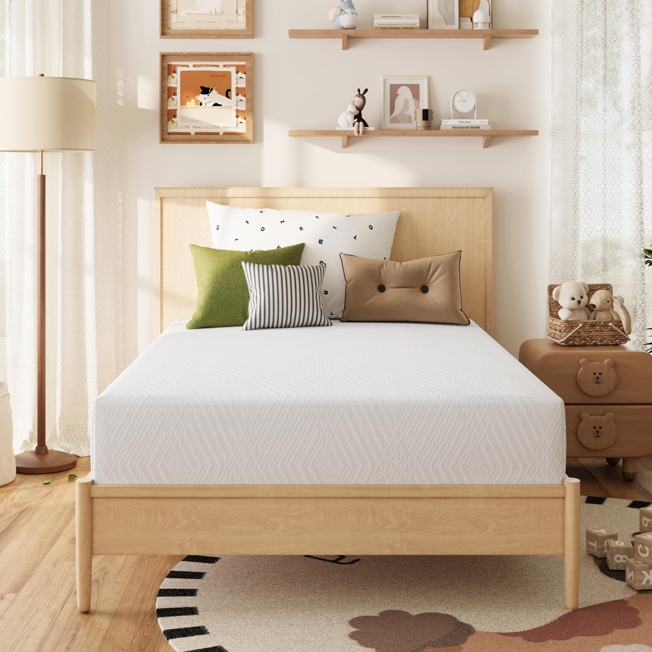 View 1 of ***TRUCK/TRAILER PICKUP ONLY*** MLILY Full Mattress in a Box, 8 inch Mattresses for Platform Bed Double Size Daybed Bunk, Memory Foam Medium Firm