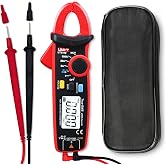 UNI-T UT210e Digital Clamp Meter Multimeter | AC DC Amp Meter, True RMS, 2000 Counts Voltmeter, Continuity Tester Capacitor, HVAC Tool Multi Tester