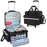 Trunab Medical Bag on Wheels with Detachable