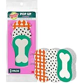Scotch-Brite Dog Pop Up Non-Scratch Sponges, 3 Pack | Limited Edition, Expands in Water