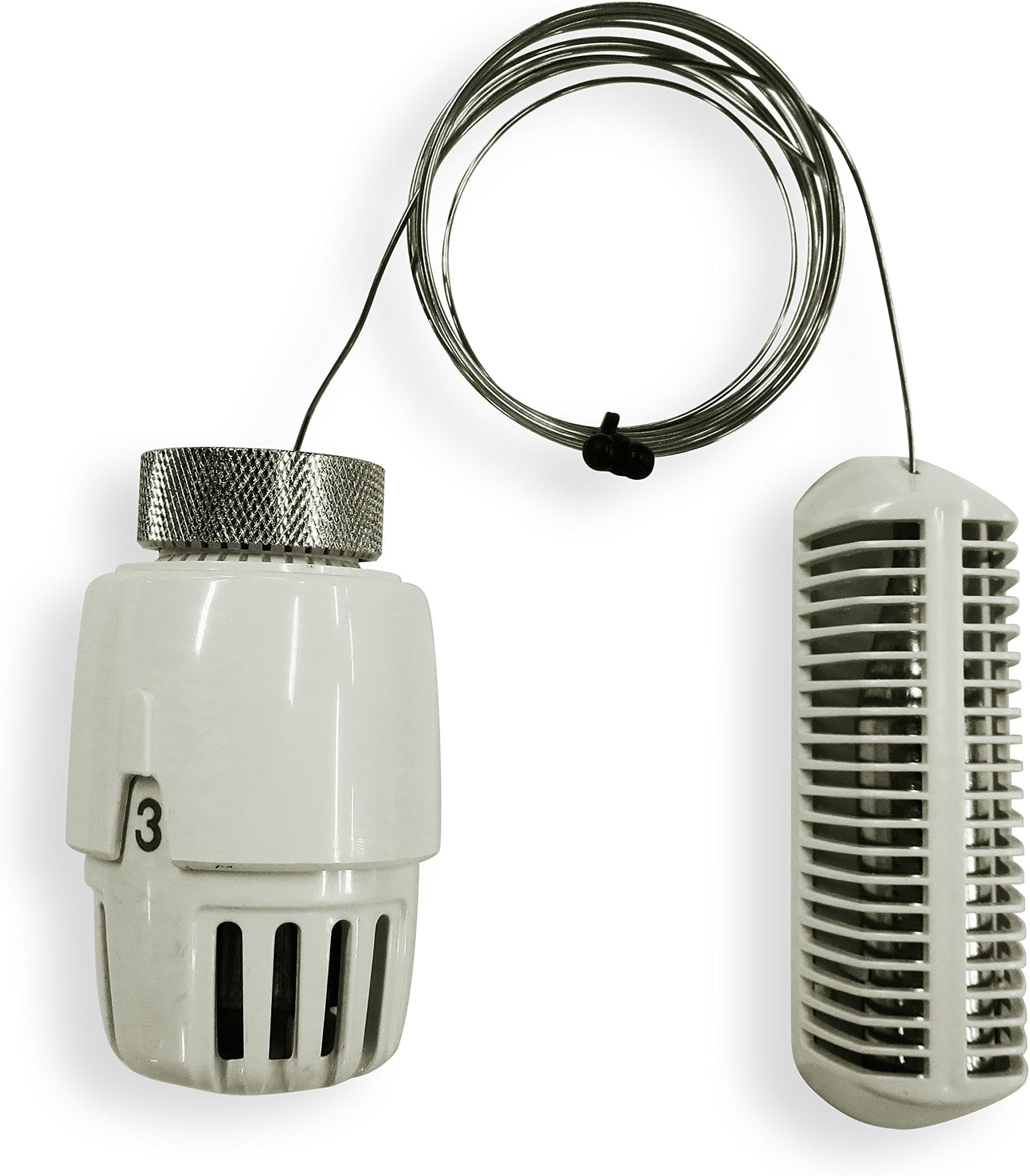 FANTINI COSMI zttse Manual Thermostatic Head with External Sensor, White