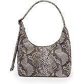 BAGGU Mini Nylon Shoulder Bag - Snakeskin