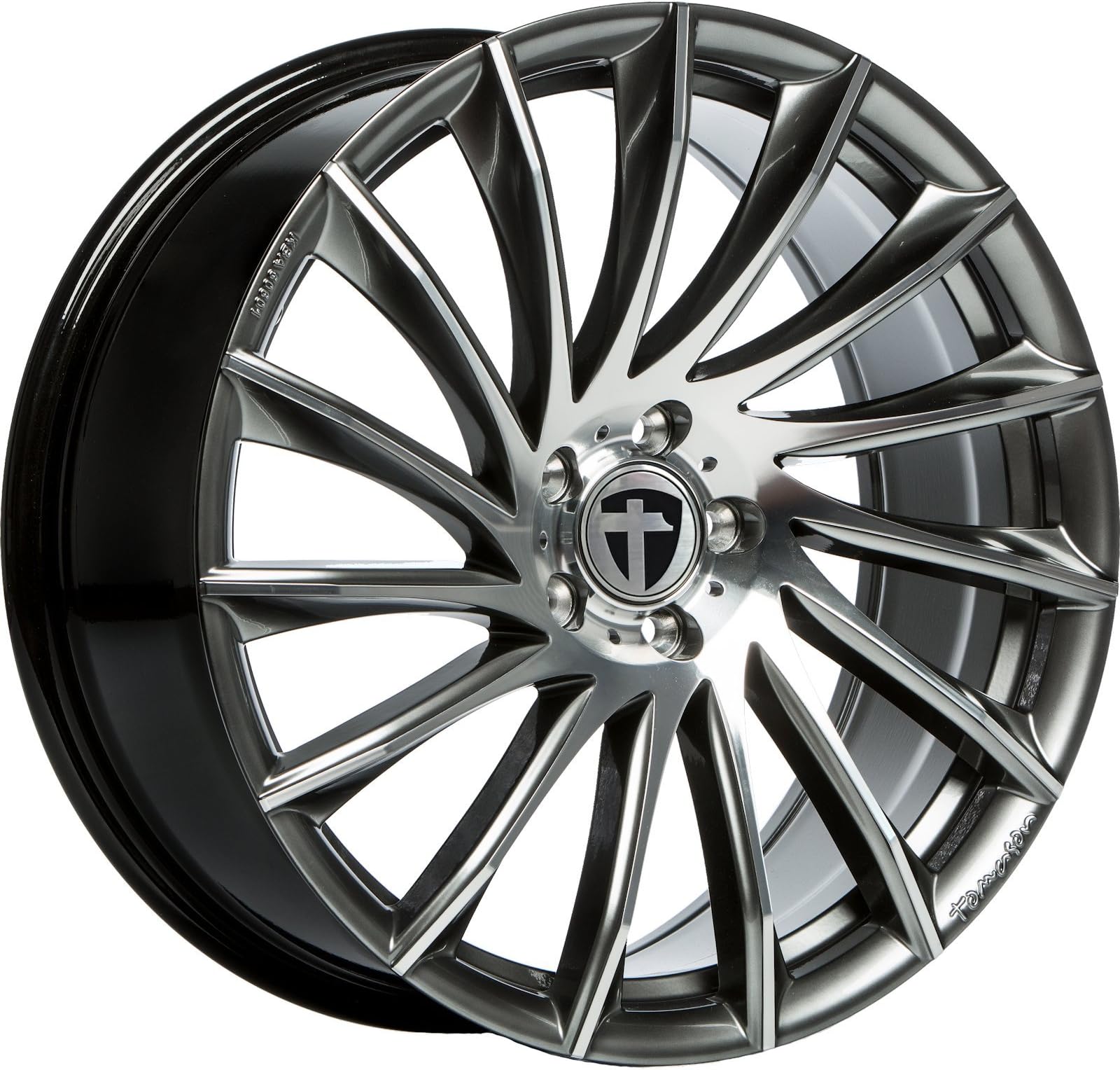 Tomason TN16 8.5 x 20 LK 5 x 114.3 Dark Hyperblack Polished KIA, Honda,Hyundai,Mazda