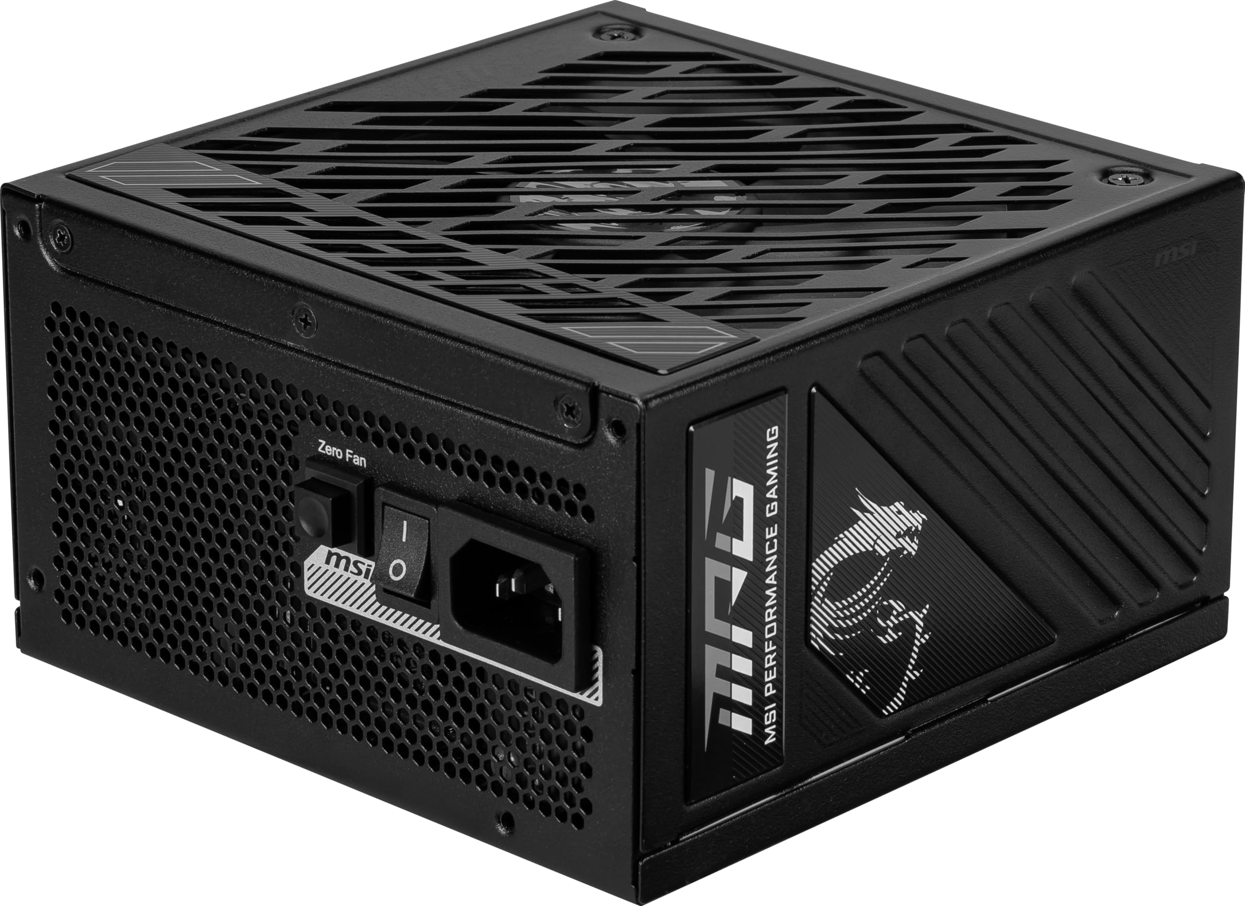Msi Mpg A1000Gs Pcie5 Power Supply Unit, 1000W, 80 Plus Gold, Atx 3.1, Pcie 5.1 Gpu Support, Dual-Native 12V-2X6, Cables With Dual-Color 12V-2X6 Connectors, Atx Psu, Embossed Jacket Cables
