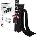 VELCRO Brand Extreme Outdoor Mounting Tape | 20Ft x 1 In, Holds 15 lbs | Strong Heavy Duty Stick on Adhesive | Mount on Brick