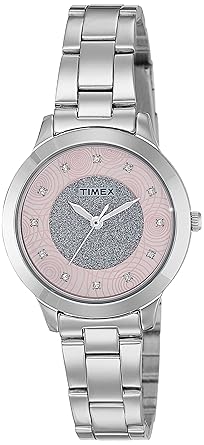 Analog Pink Dial Women's Watch-TW000T613