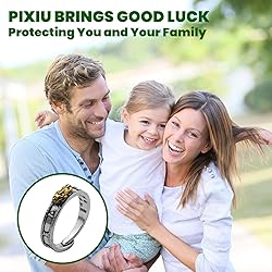 HETICA Feng Shui Pixiu Mantra Amulet Lucky