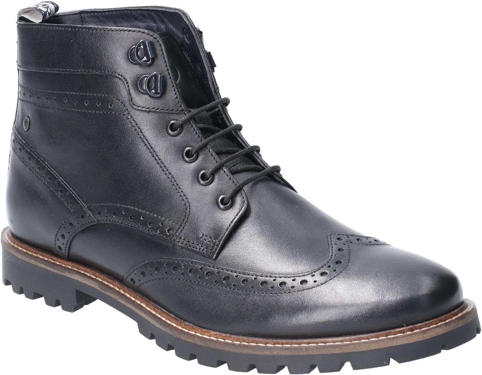 Base London Bower Mens Boots Black