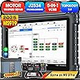 Autel MaxiSys MS919, 2025 Newer Motor TruSpeed Repair, Top J2534 Programming Tool Same as MSUltra, [$2000] 5-in-1 VCMI, Topology 2.0, Up of MS909/ Ultra Lite, ECU Programming/Coding, 40+ Services