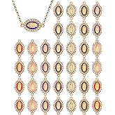 YETOOME 36 Pcs Virgin Mary Charms 6 Colors Alloy Rhinestones Our Lady Miraculous Medal Charms Pendants for Necklace Bracelet Jewelry Making and Crafting Supplies