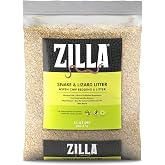 Zilla Reptile Bedding Substrate, Snake Bedding, 24 Quart | Aspen bedding with heat-treated aspen chips, hypo-allergenic snake substrate for easy spot cleaning