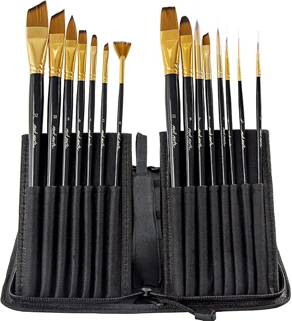 Pinceaux Peinture D’Artiste Professionnel Pinceau Acrylique Peinture