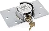 Maypole Heavy Duty Security Lock Chrome Hasp for Vans Sheds Garages 2kg view 1