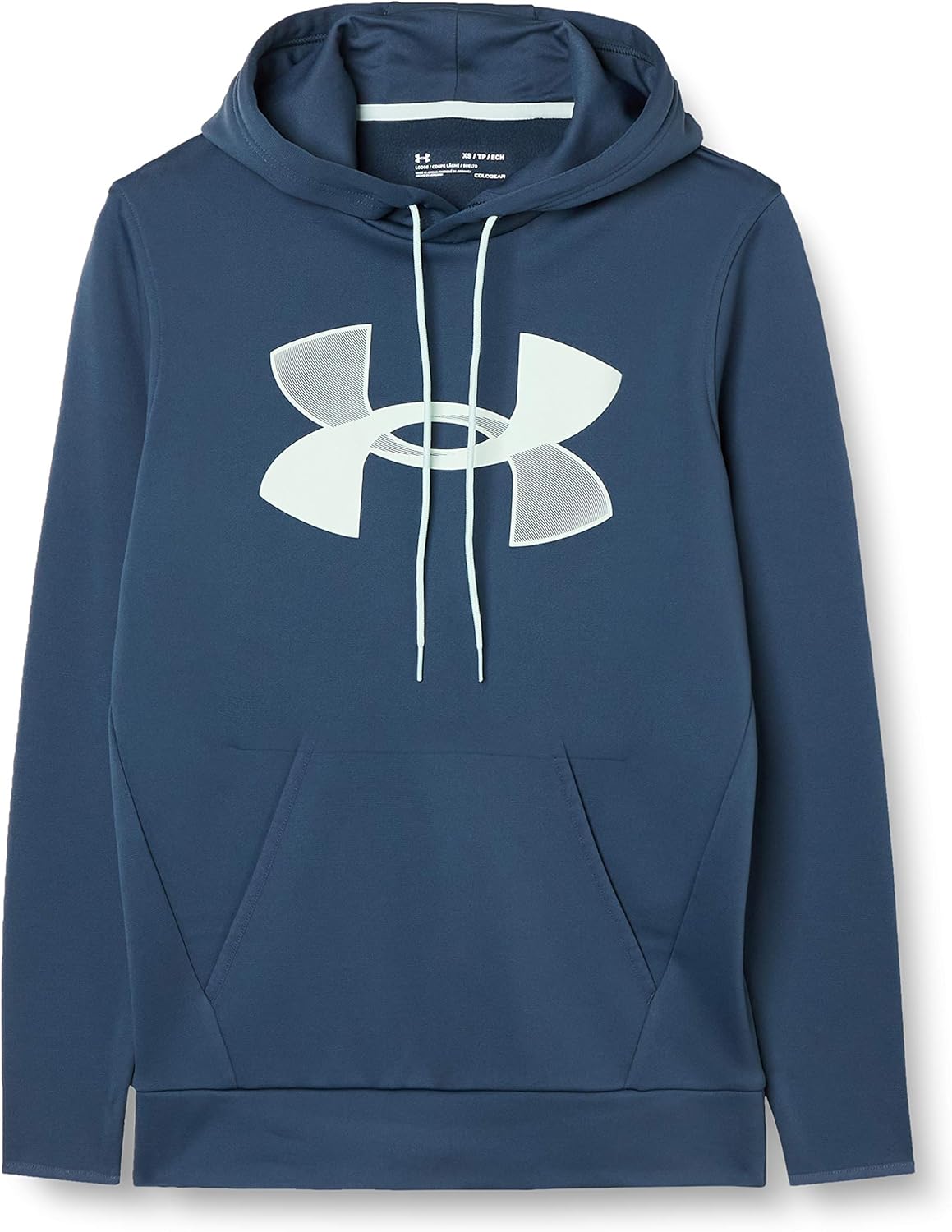 under armour large logo hoodie