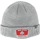 Zephyr NCAA Officially Licensed Beanie Hat Ranger Patch Switch Light Grey