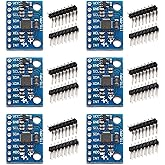 KEAcvise 6-Pack GY-521 MPU6050 Sensor Module, 6-Axis IMU | 16-bit ADC, 3-axis gyro and accelerometer, I2C interface, for drones, robotics, motion control