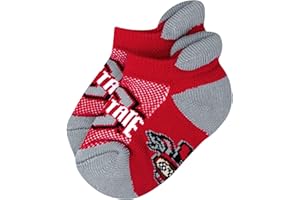 Donegal Bay DB Fan Gear Ohio State Buckeyes Baby Footies, Red/Gray, One Size (69783.0)