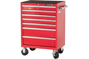 JET PRO Series Roller Cabinet - Heavy Duty Tool Box Storage Cabinet on Wheels - 27 x 18 Inch