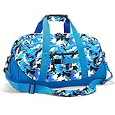 Stumdo Kids Overnighter Duffel Bags for kids, Carry-On Size & Ideal for School Practice or Overnight Travel Weekender Tote for Travel Gym Sport bag for Boys & Girls (11slan)
