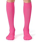 CS CELERSPORT 2/3 Pack Soccer Softball Baseball Socks for Youth Kids Adult Multi-Sport Compression Socks