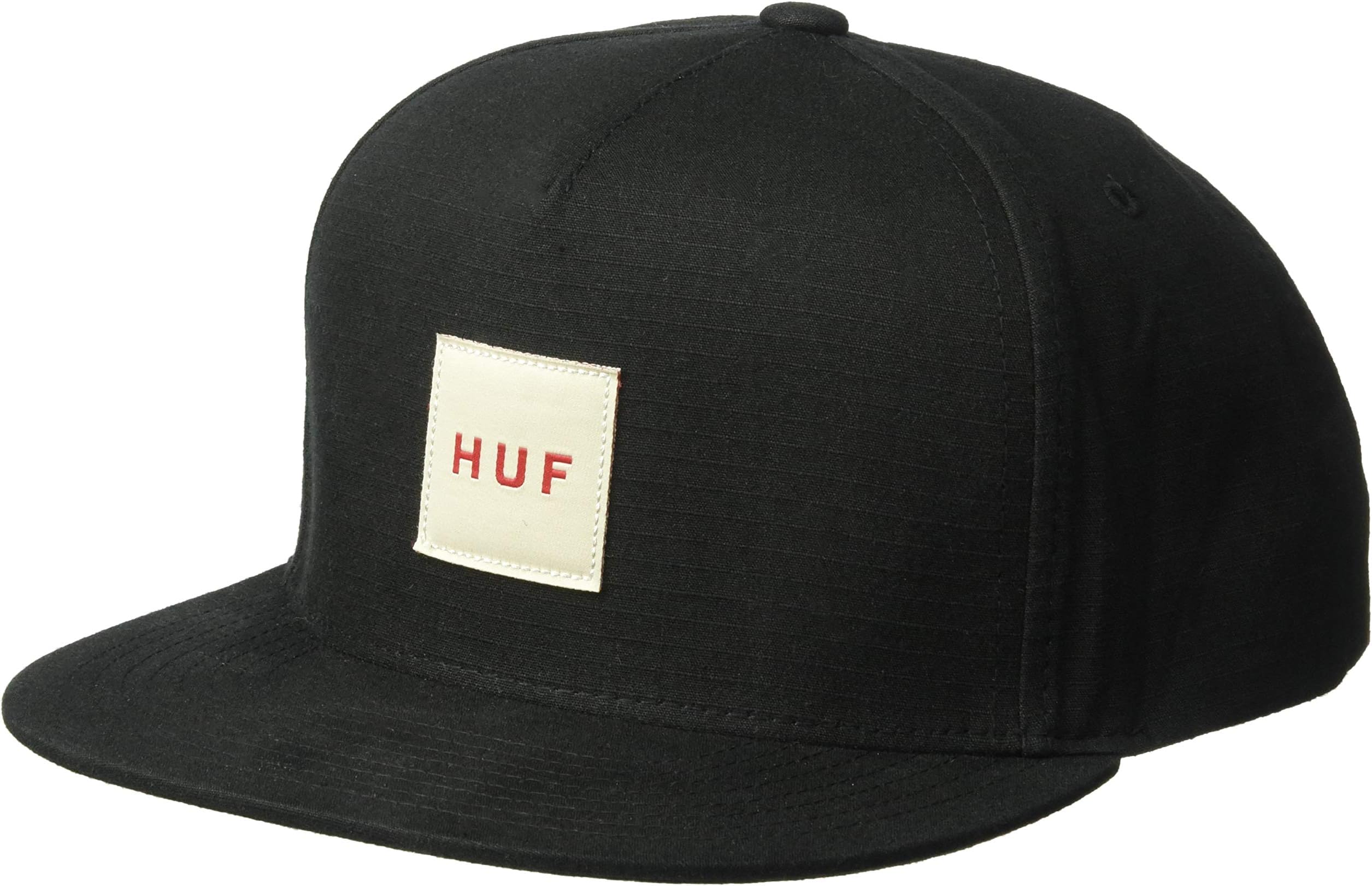 Men's Ripstop Box Logo Snapback Hat