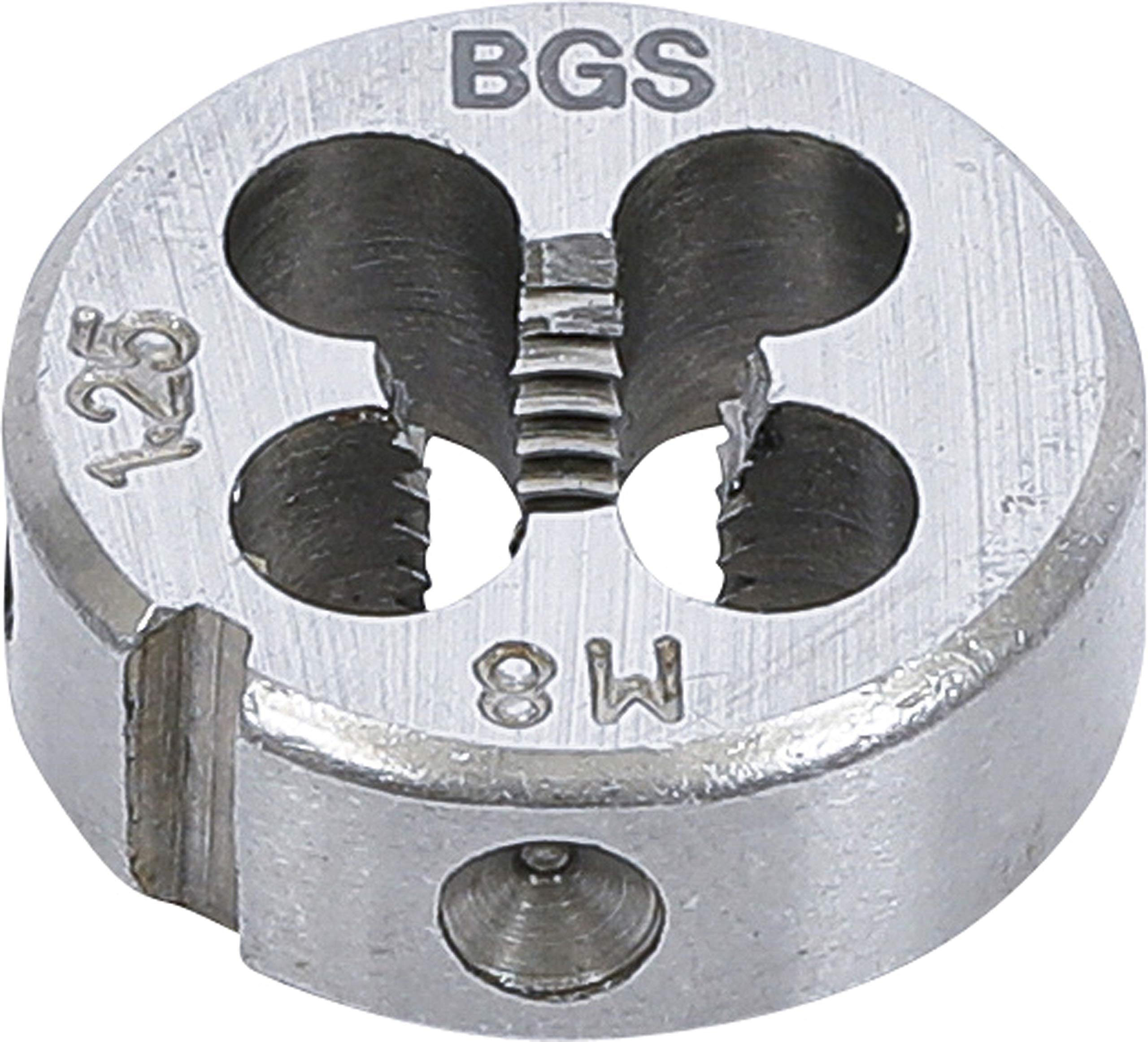 BGS 1900-M8X1.25-S | Threading Die | M8 x 1.25 x 25 mm