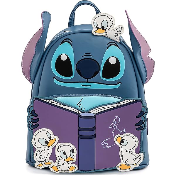 NWT Loungefly Disney Lilo & Stitch Snow Cone Date Night mini backpack Disney Loungefly Angel Bag Mini Backpack Snow Cone Date  main image 4