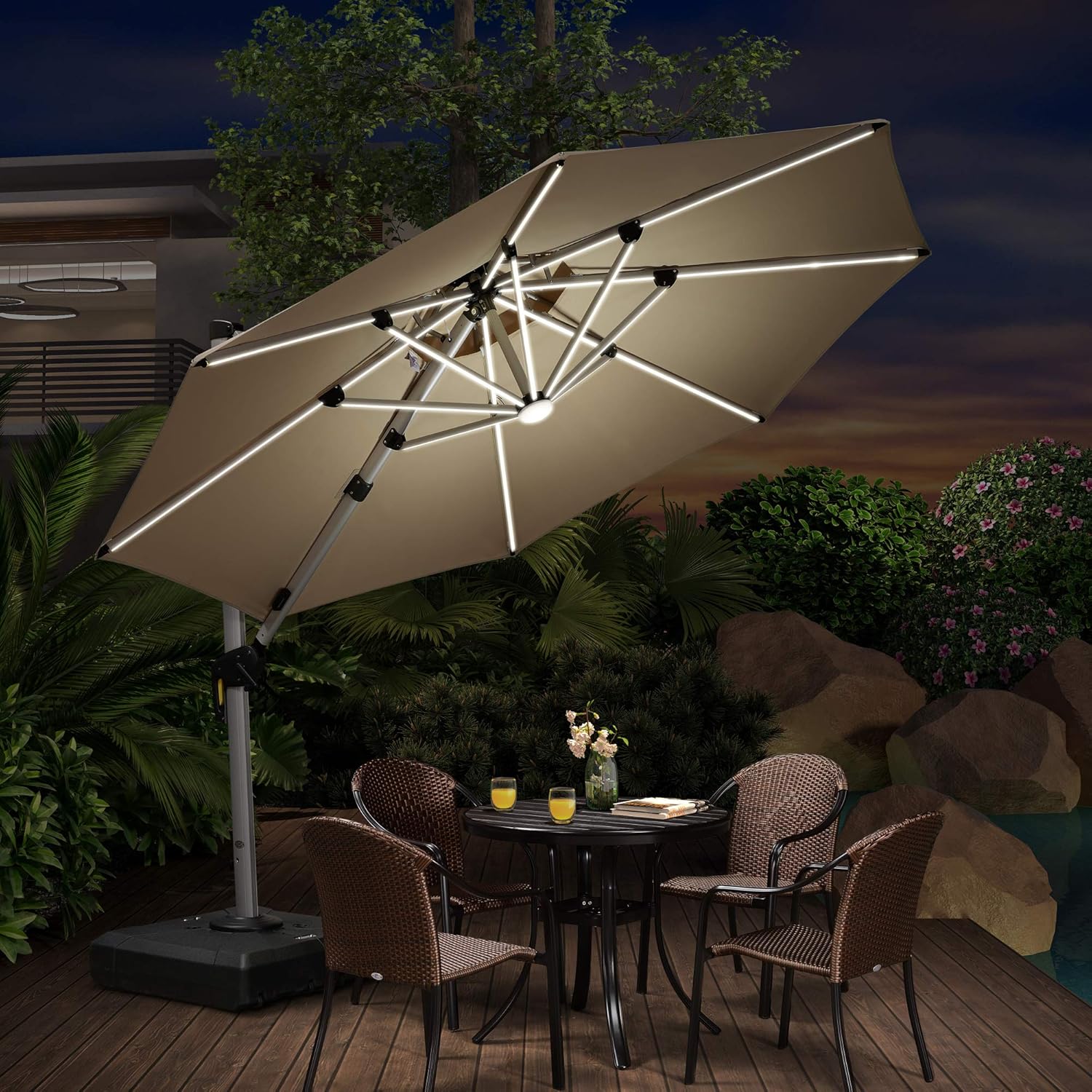 big patio umbrella amazon