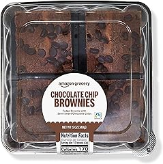 Fresh Brand – Chocolate Chip Brownie, 12 oz (4 ct) FROZEN