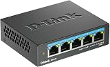 D-Link DMS-105 5-Port 2.5G Unmanaged Desktop Switch UK Plug view 3