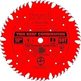 Freud LU83R010 10-Inch 50 Tooth ATB Thin Kerf Combination Saw Blade with 5/8-Inch Arbor and PermaShield Coating