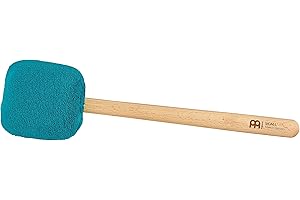 SONIC ENERGY Gong Mallet Beater with Beech Wood Handle and Soft Fleece Head — MADE IN GERMANY — for Meditation, Sound Healing Therapy and Yoga,2-YEAR WARRANTY