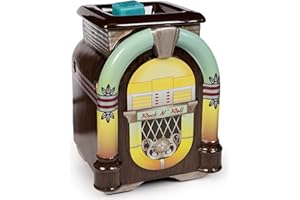 Scentsationals Vintage Collection - Scented Wax Warmer - Retro Travel Wax Cube Melter & Burner - Electric Fragrance Home Air Freshener Gift (Juke Box)