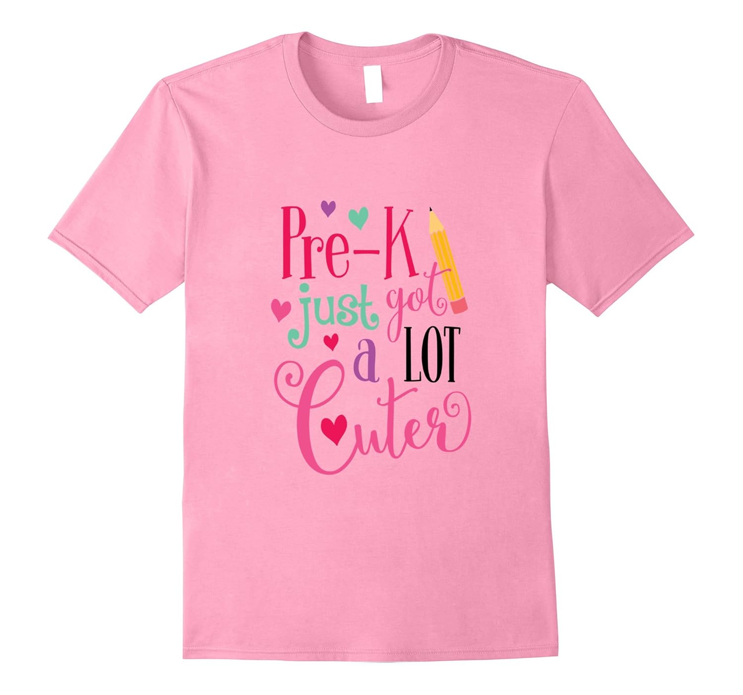 First Day Of School Shirt Kids Teacher Pre K Got Cuter Girls Art