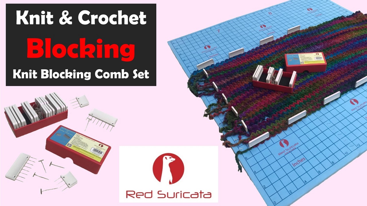 6 Red+Suricata+Knit+Blocking+Combs