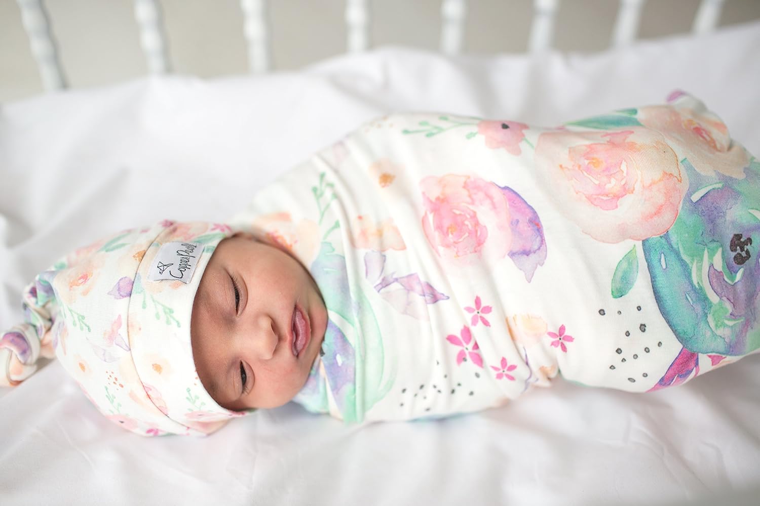 copper pearl newborn hat