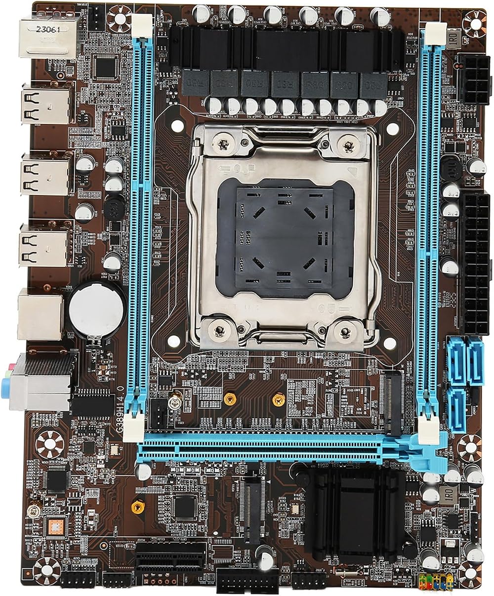 BROLEO Gaming Motherboard X79 DDR3 LGA2011 V1 V2 for PC