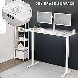 VIVO Electric Dry Erase 60 x 24 in Standing