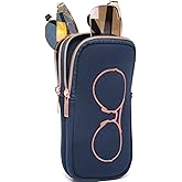 Nabevin KKP Double Eyeglass Case | Sunglasses Cases with 2 Compartments