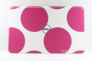 Polka Dot Pink LCD Back Cover For Dell Inspiron 15R N5110 3R6FF CN-03R6FF 03R6FF