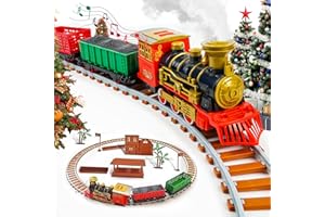 BELLOCHIDDO Toy Train steam Engine Electric Train Sets for Kids Toys Birthday for 3 4 5 6 Year Old Boys Girls