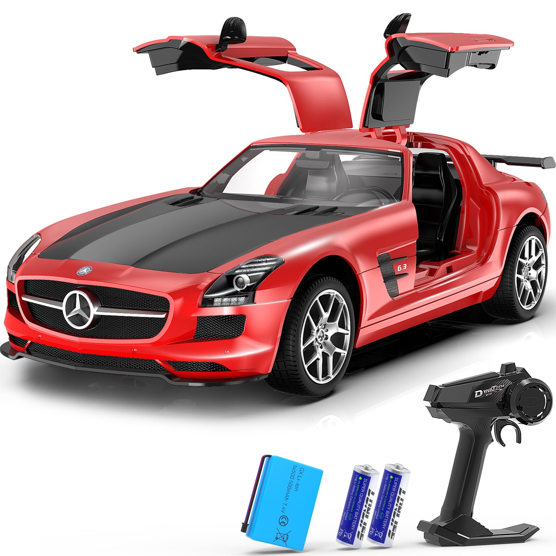 AEROQUEST Remote Control Car, 1:14 Scale Mercedes