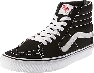 vans sk8 hi chex skate shoe