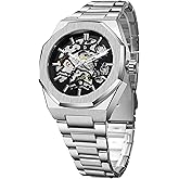 FORSINING Men's Automatic Wrist Mechanical Watches Limited Luxury Carved Dial Mechanical Watch for Men