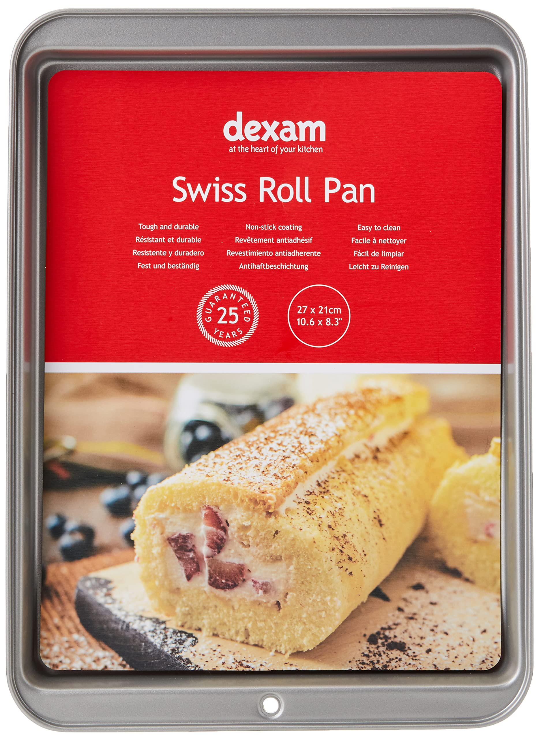 Dexam Baker's Pride Small Baking / Swiss Roll Tray, 30cm x 22cm