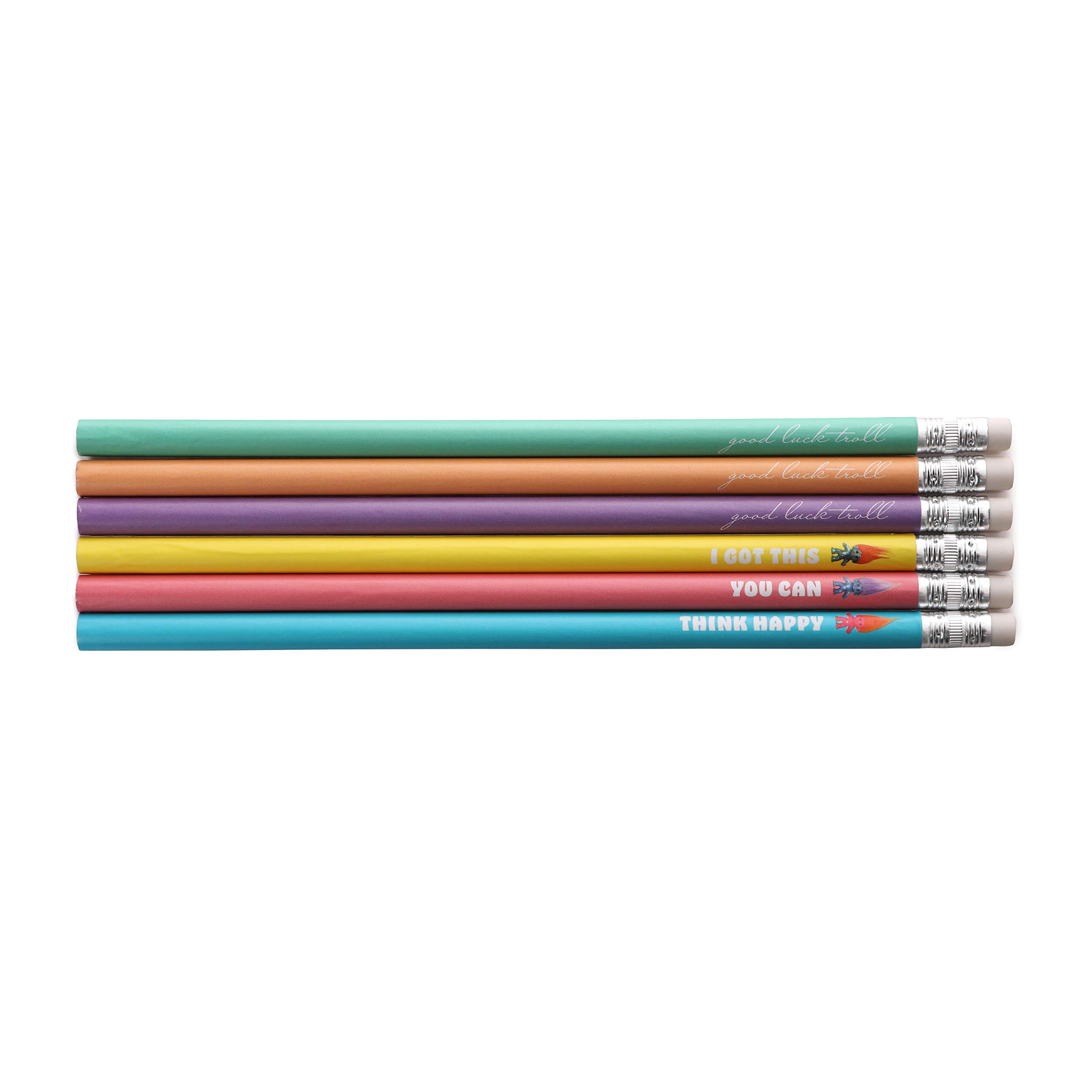 Set of 6 Pencils - Universal (Trolls)