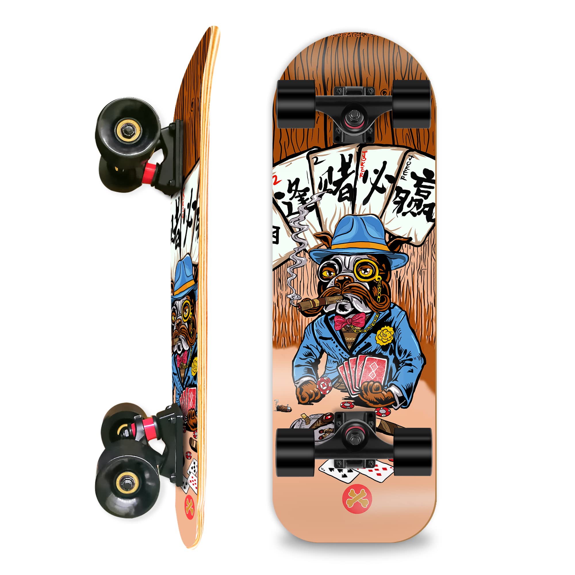 LOSENKA Pet Skateboard Complete Designed for Dogs and Pets