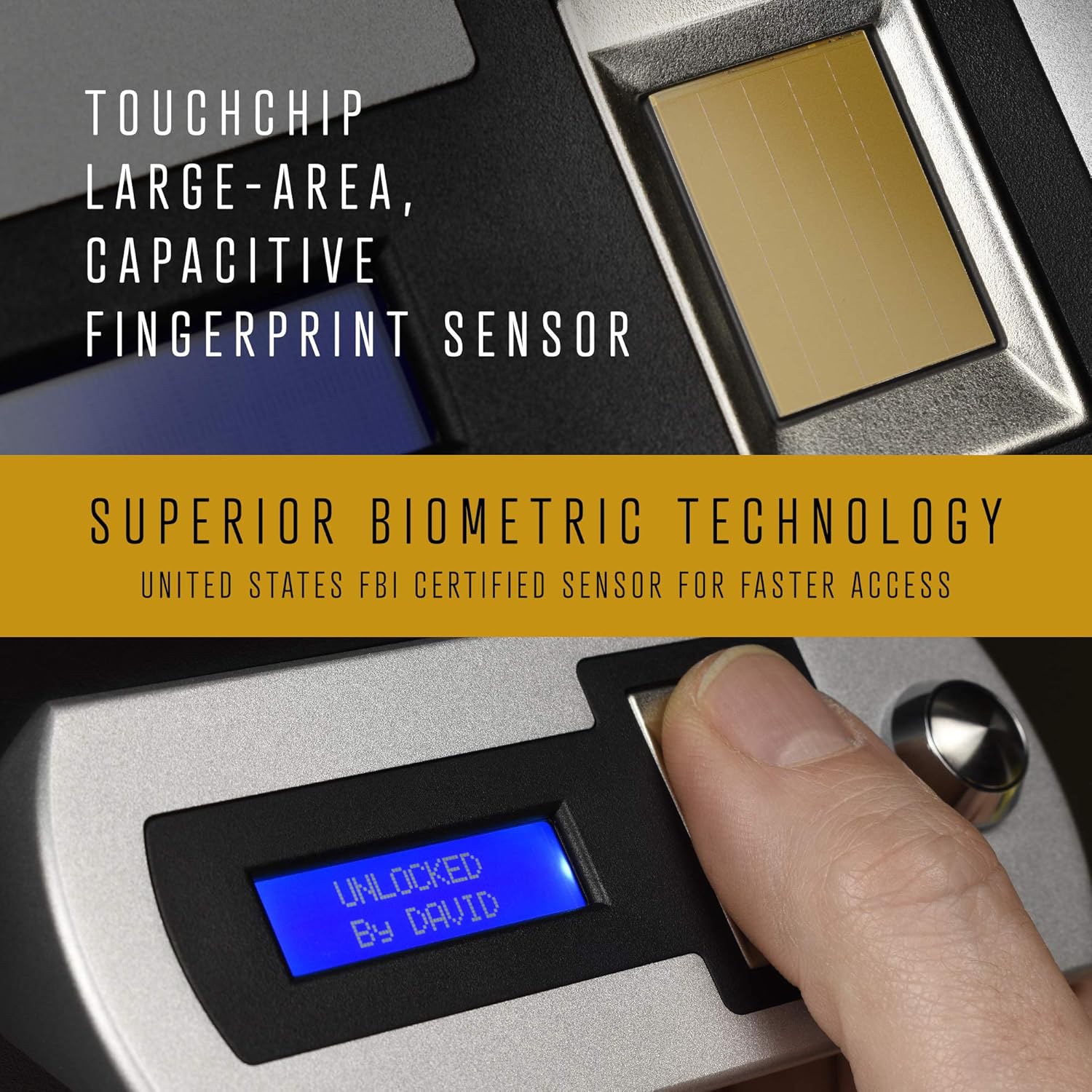 Verifi Smart Safe S6000 Biometric Gun Safe with Fingerprint Lock Security for Home or Business Storage of Pistols, Money and Jewelry : Sports & Outdoors